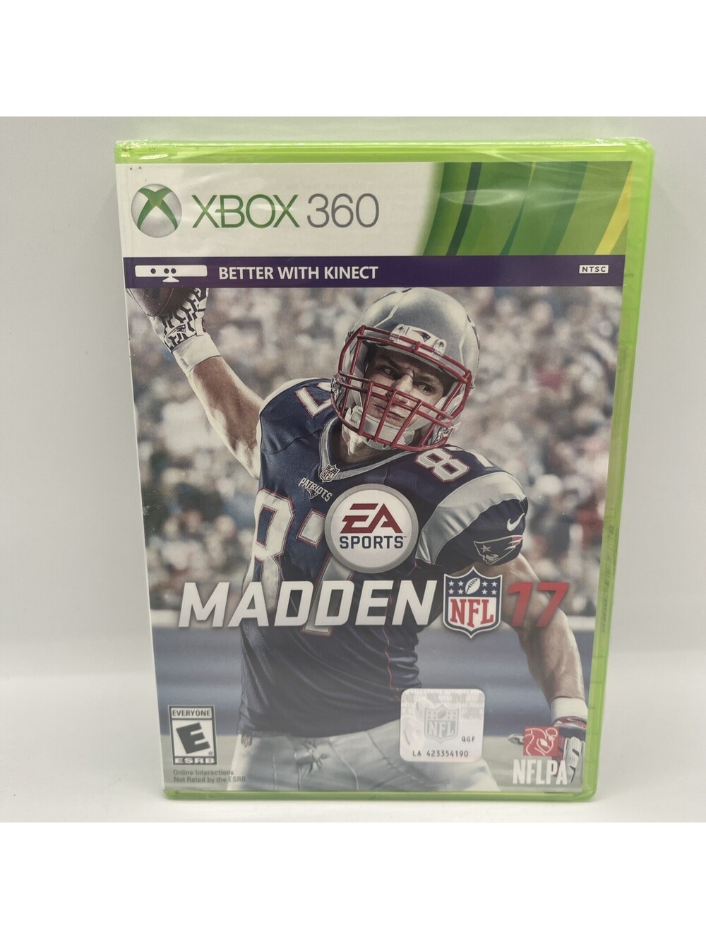 Madden NFL 17 (Xbox 360, 2016) Factory Sealed New Gronkowski Patriots Cover